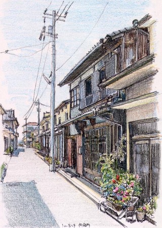 内海町、空き地斜め前の民家.jpg