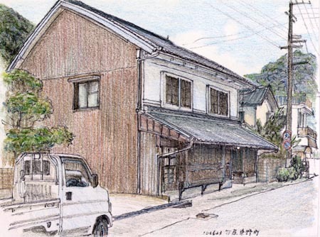 東野町、むくり屋根の民家.jpg